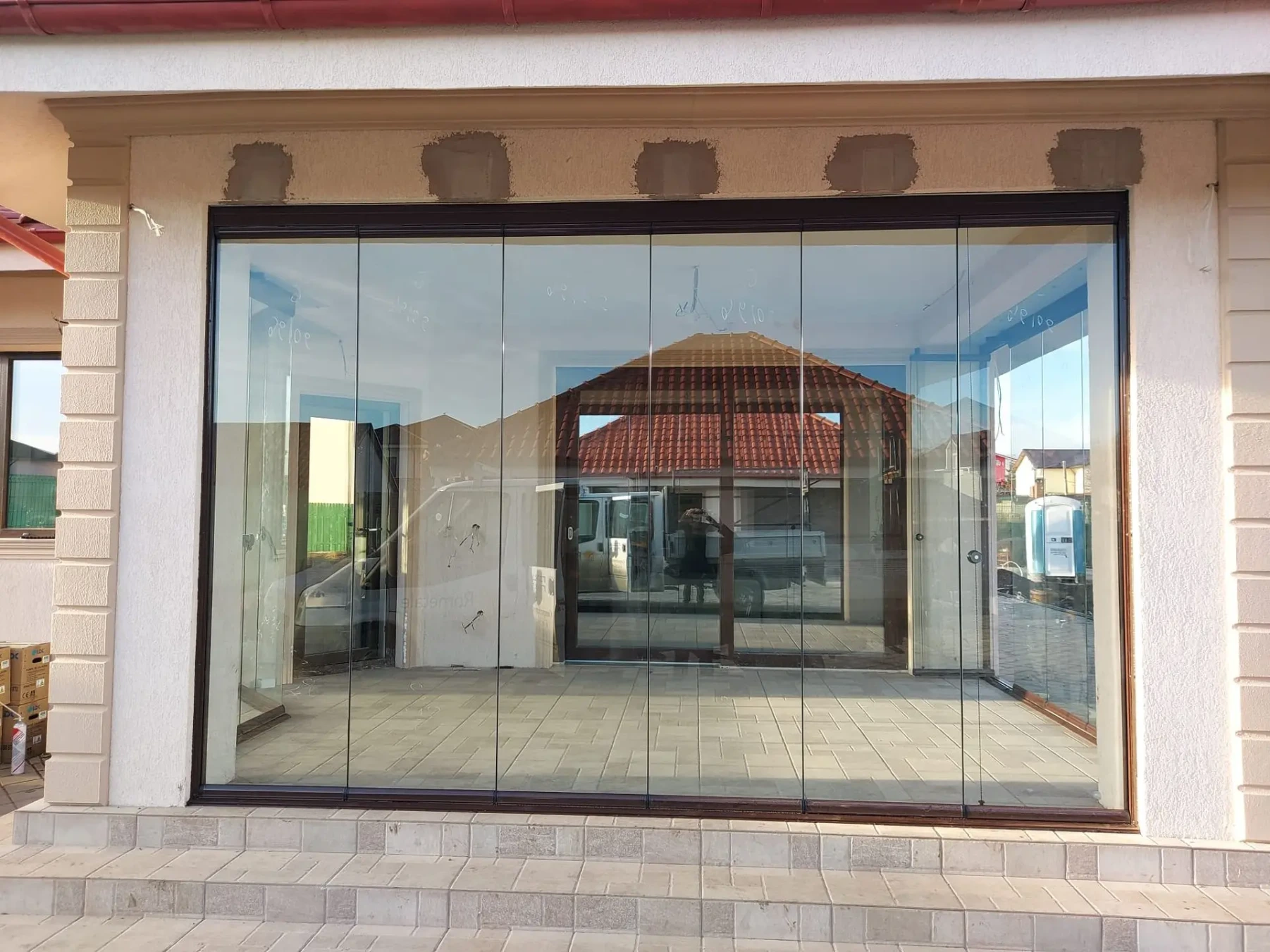 Terasă închisă cu sistemul Valedo BKS-T în Constanța