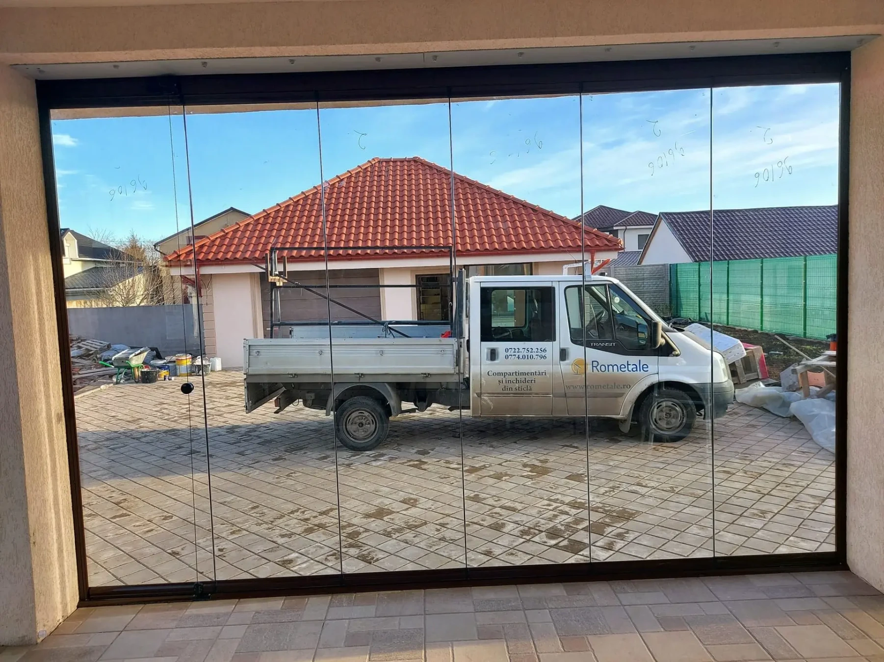 Terasă închisă cu sistemul Valedo BKS-T în Constanța