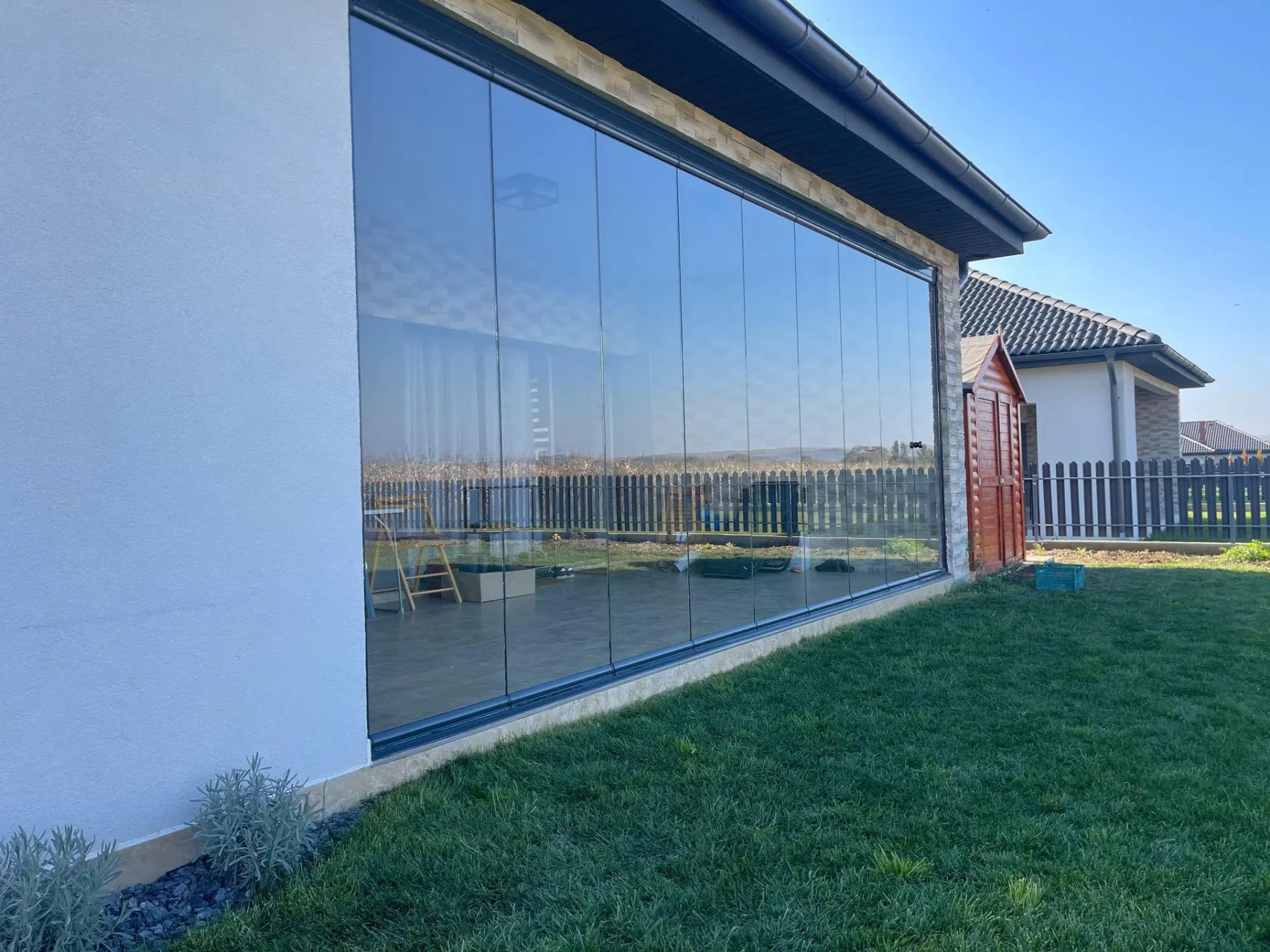 Închidere terasă cu sistem Valedo BKS-T în Cluj