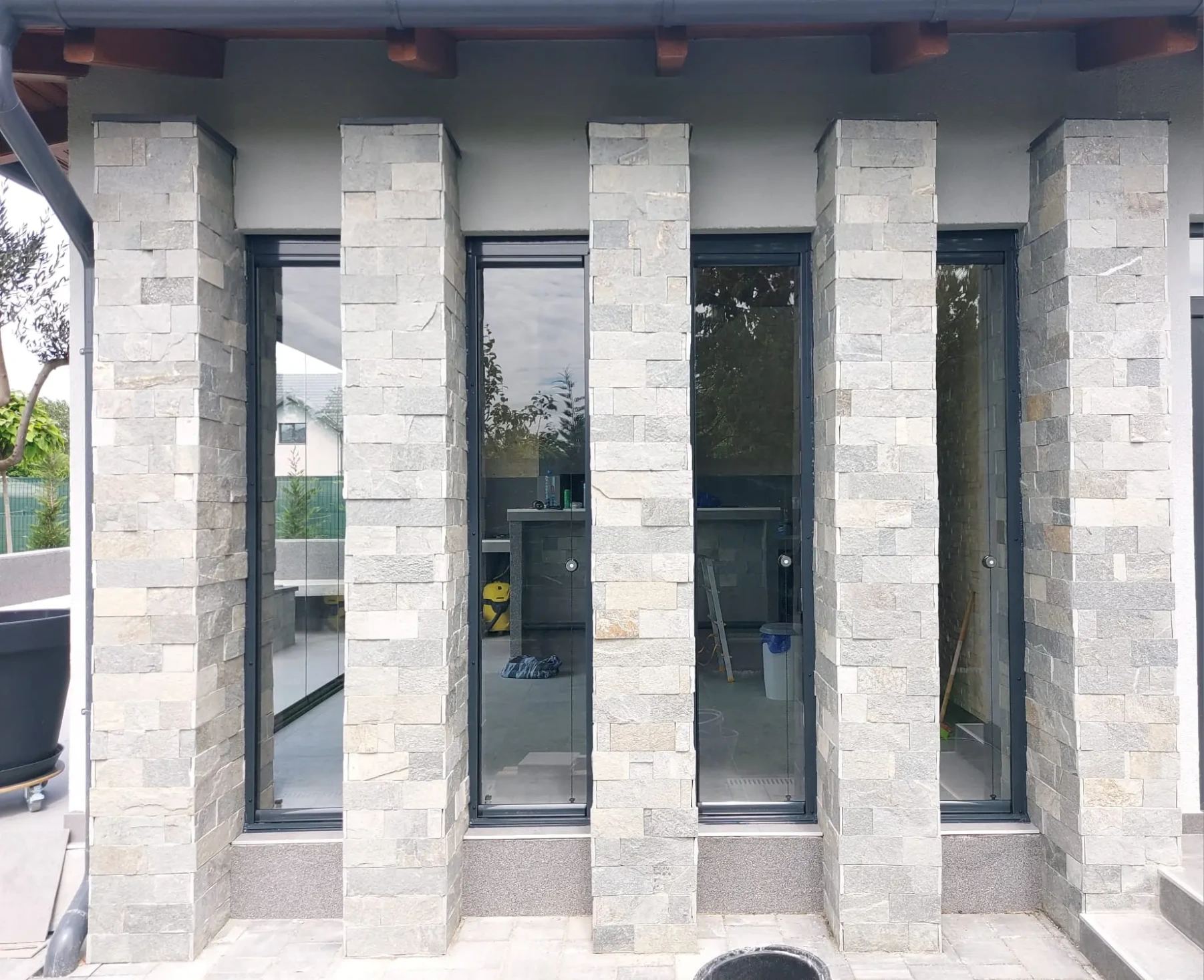 Închidere terasă cu sistemul Valedo BKS-T în Prahova