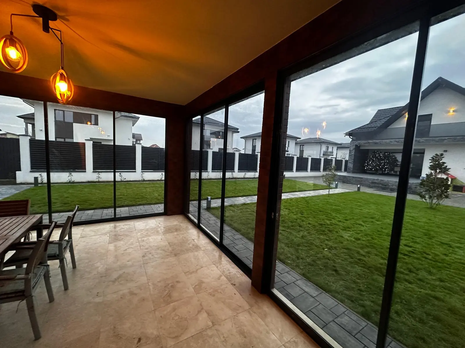 Închidere terasă cu sistemul Valedo IS în Ilfov