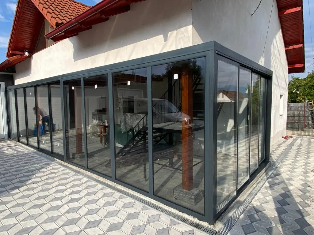 Închidere terasă cu sistem culisant - București