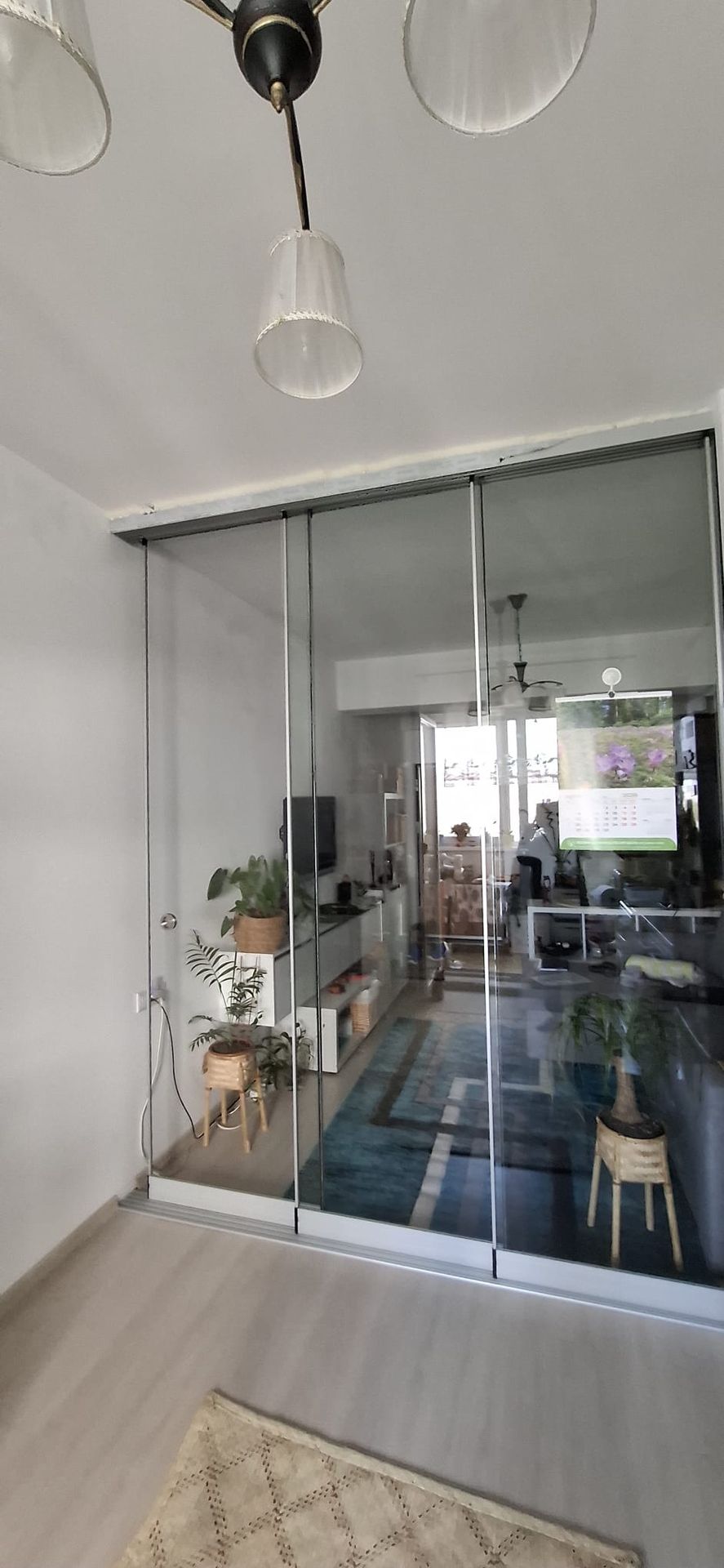 Sistem Valedo Sliding montat - delimitare spațiu interior Bacău