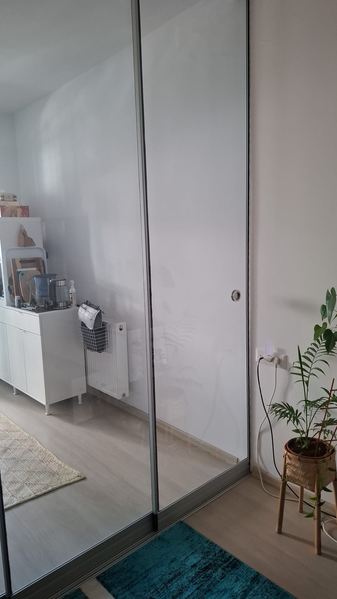 Compartimentare interioară Valedo Sliding - detaliu montaj