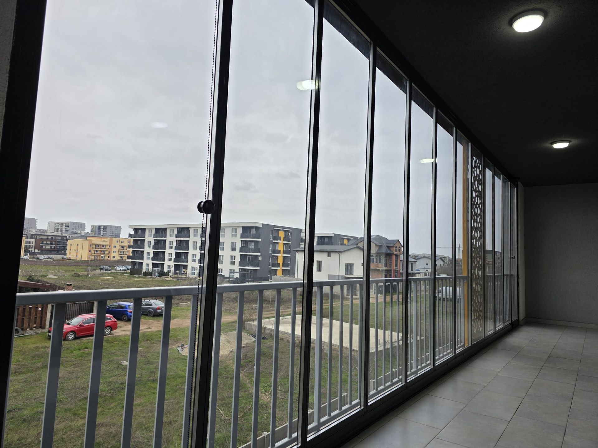 Interior balcon după montaj Valedo ICS