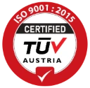 Certificare ISO 9001 Valedo TUV Austria