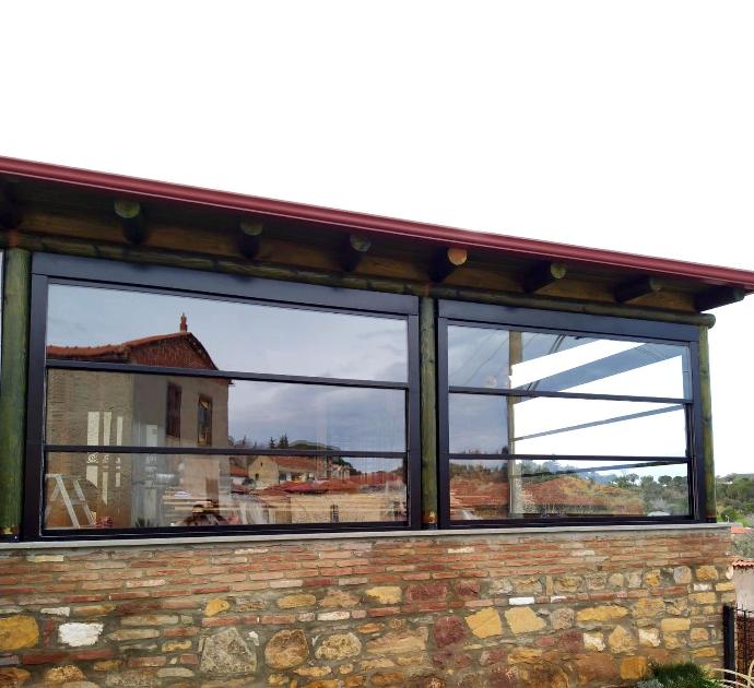 Valedo MotionGlass - sistem de sticla retractabil Valedo MotionGlass - sistem de sticla retractabil