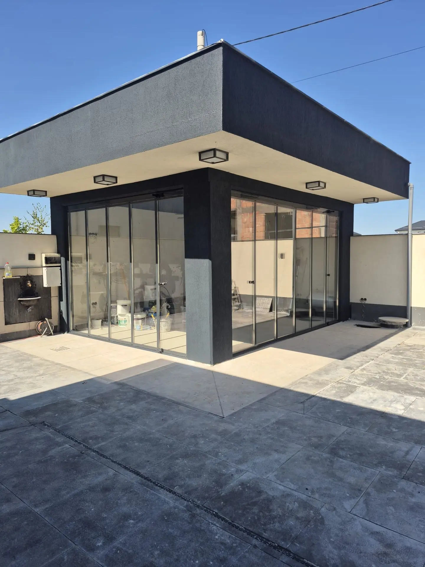 Închidere terasă cu sistem glisant Valedo ICS-T în Prahova