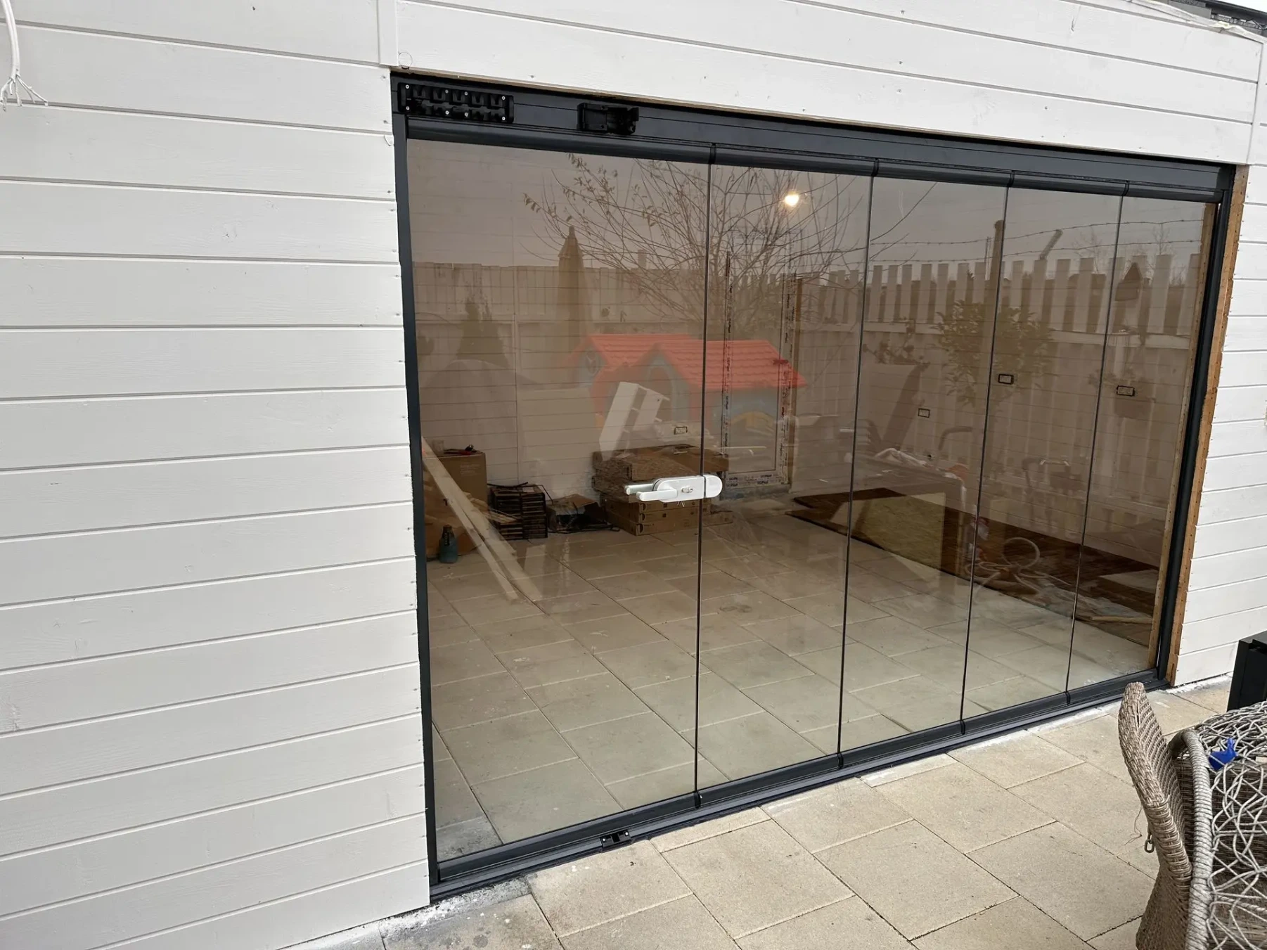 Terasă închisă cu sistemul glisant Valedo BKS-T în București