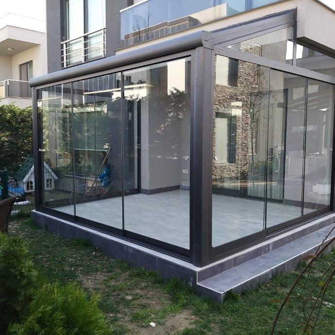 Inchidere terase cu acoperis sticla Valedo Systems