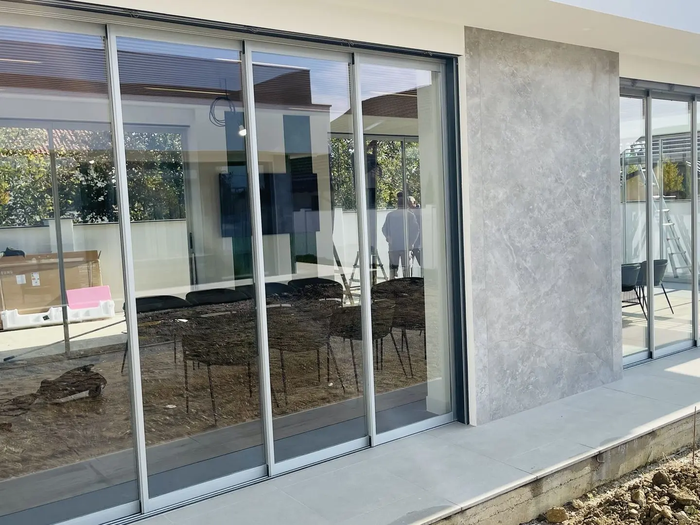 Terasă rezidențială închisă cu Valedo IS în Satu Mare