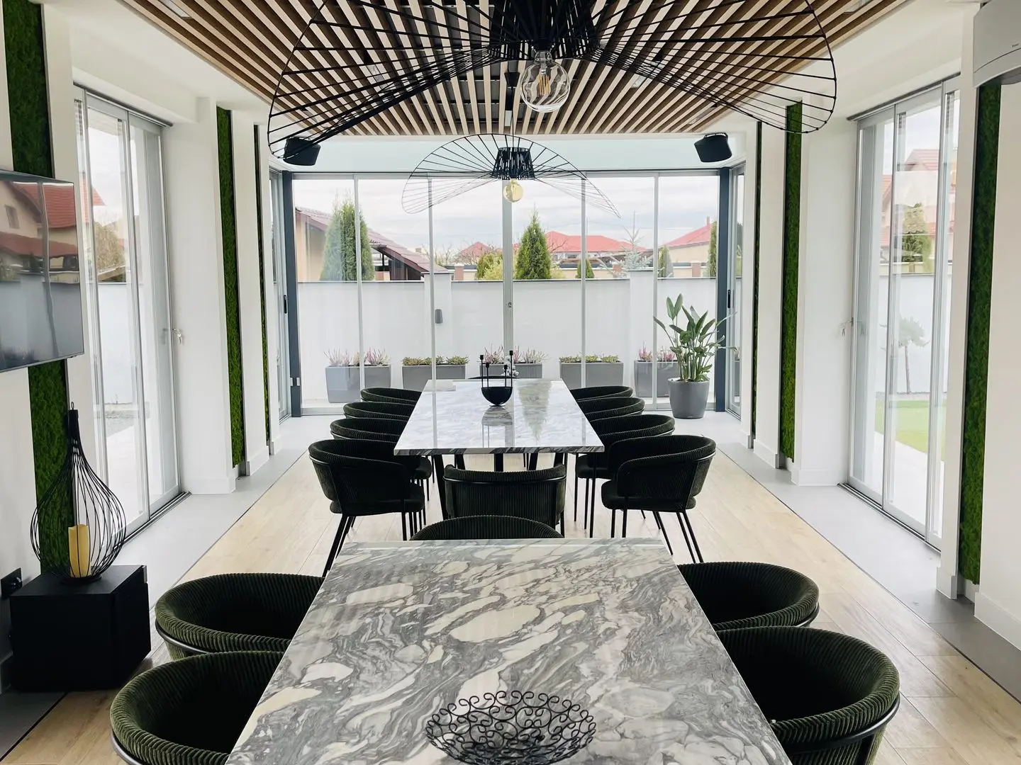 Terasă rezidențială închisă cu Valedo IS în Satu Mare