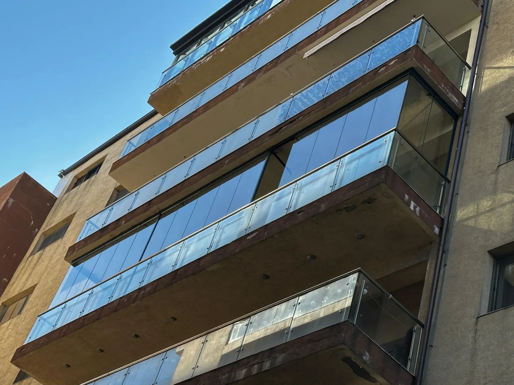 Închidere balcon cu sistemul glisant Valedo BKS în Pipera | valedo.ro