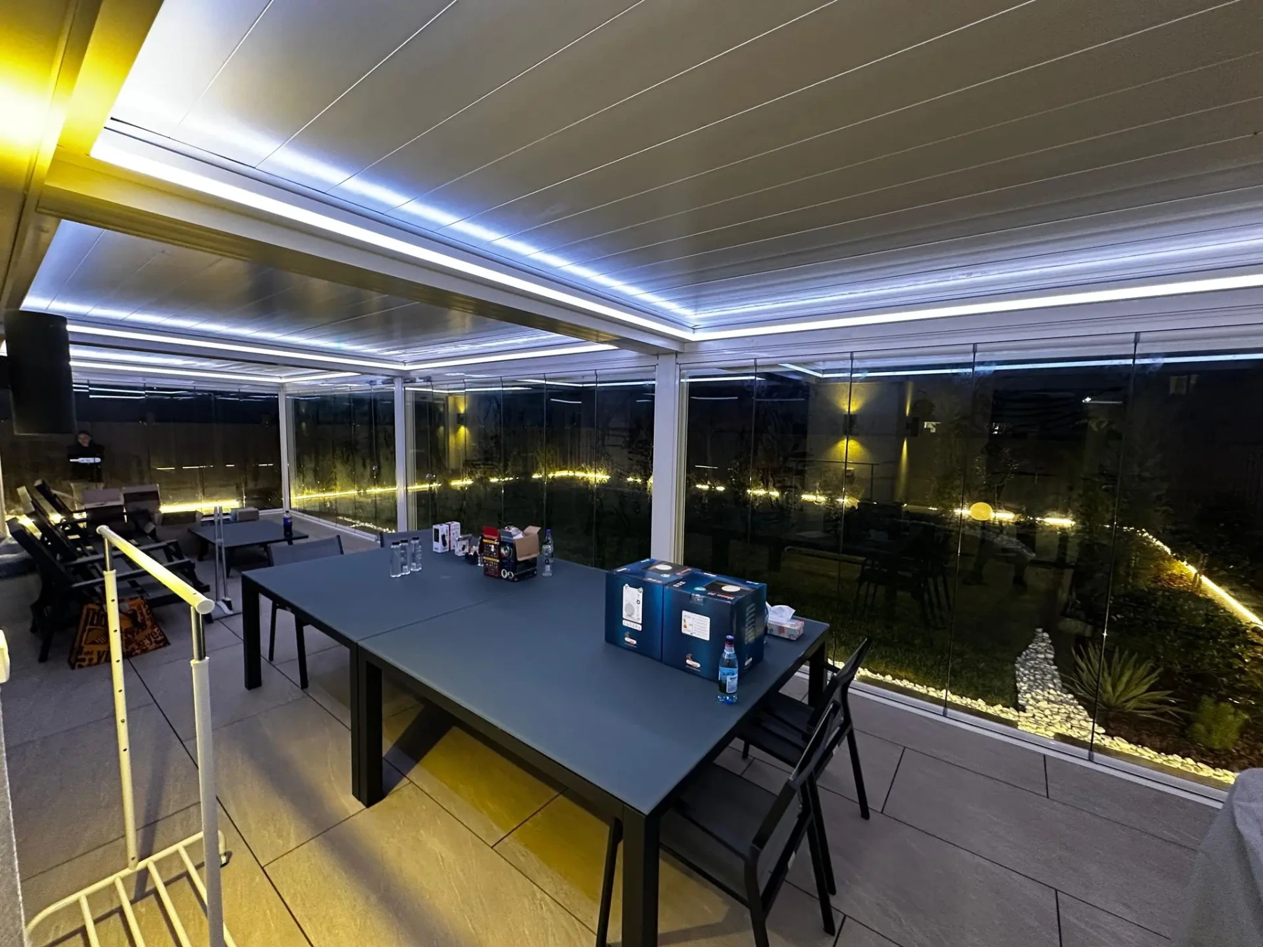 Terasă închisă cu sistemul Valedo BKS-T în Pipera