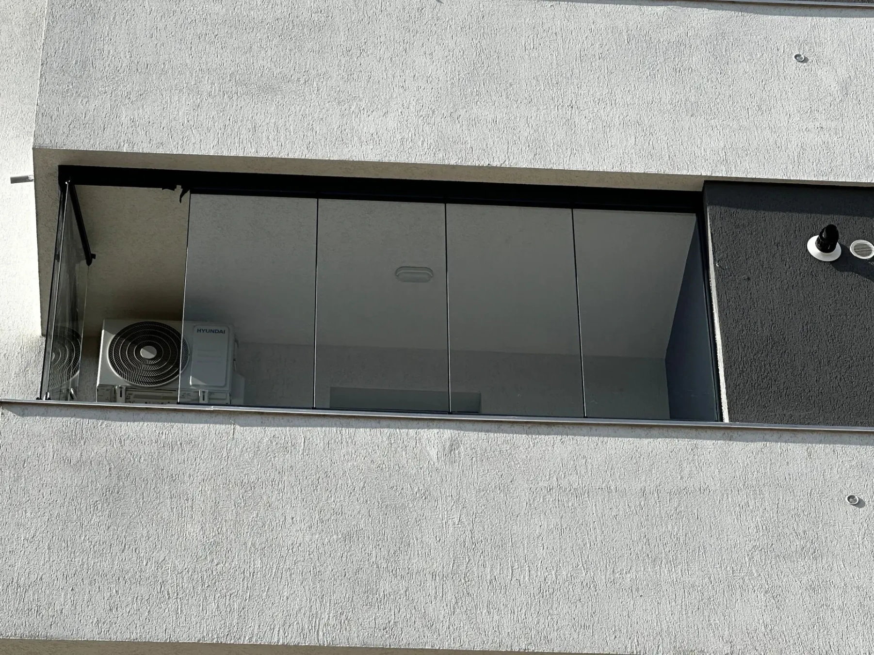 Închidere balcon cu sistemul Valedo BKS în Ilfov