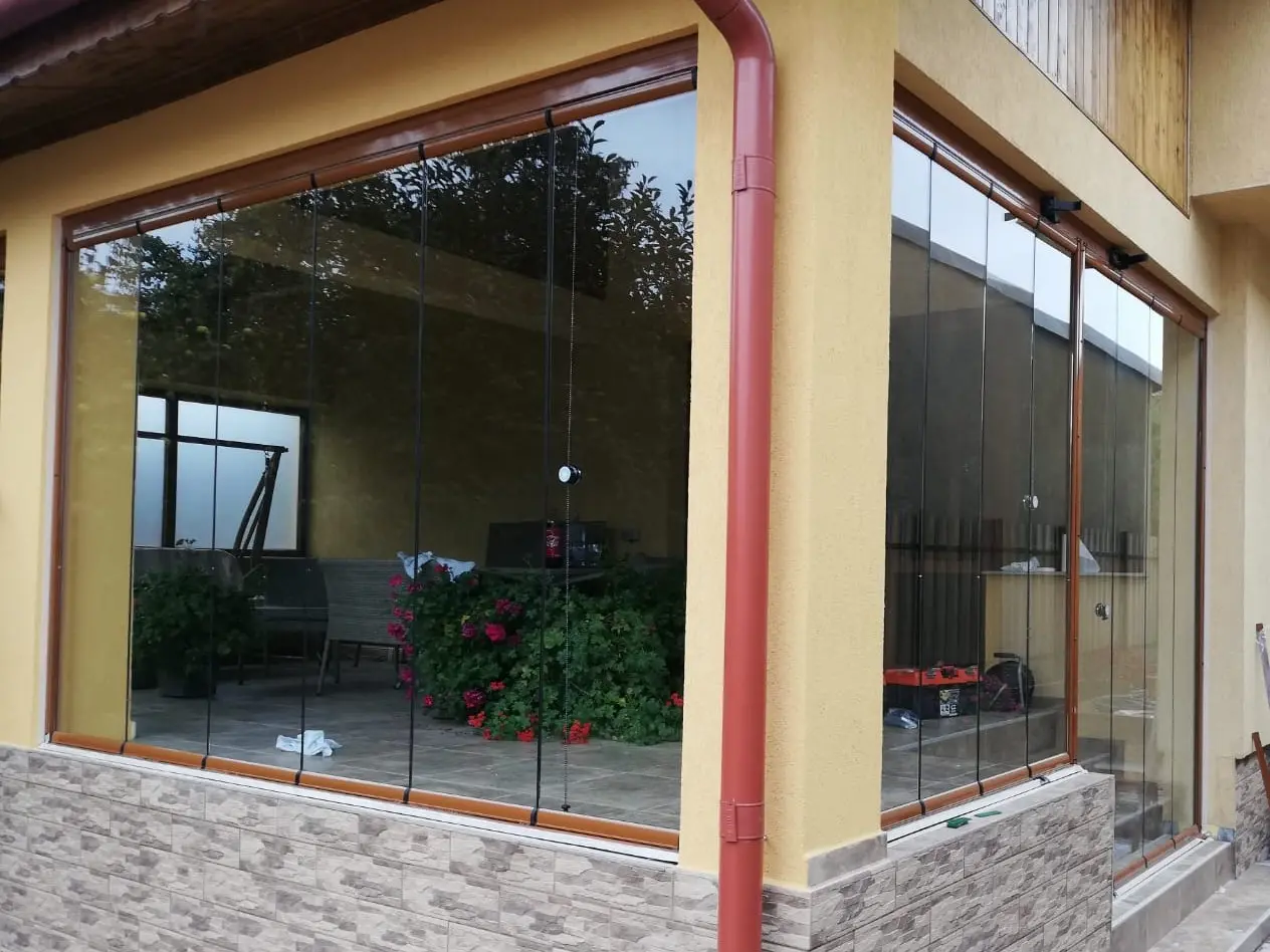 Închidere terasă cu sisteme glisante în Ilfov