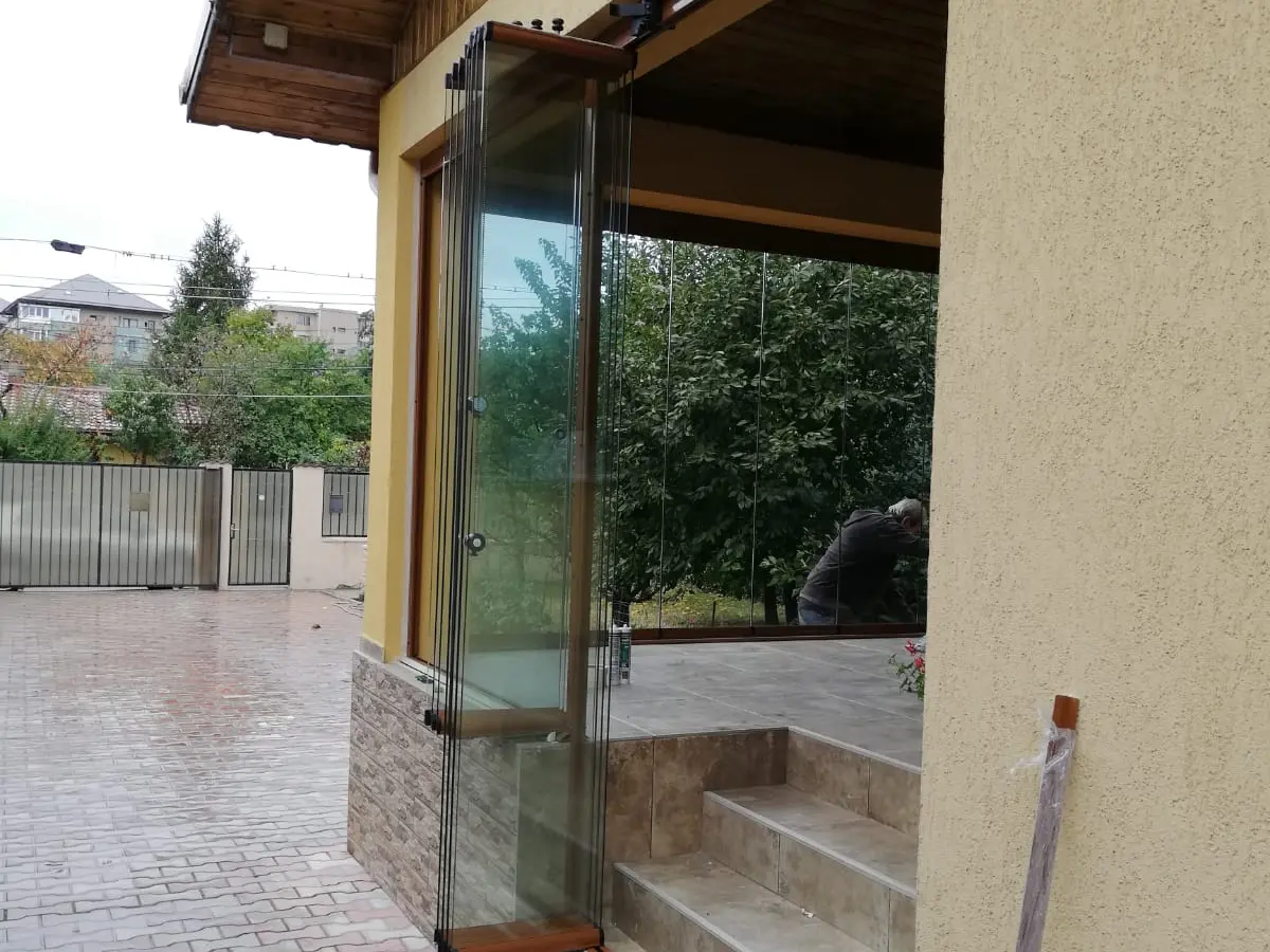 Închidere terasă cu sisteme glisante în Ilfov