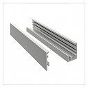 [Valedo FixGlass] Profil Cu Clips (Anodizat)