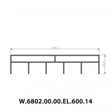 [Sliding] Profil Vertical (Anodizat)